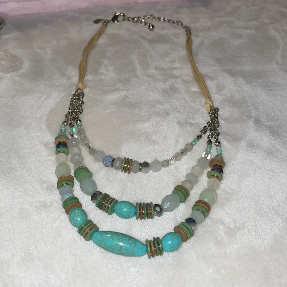 Chico’s three strand necklace